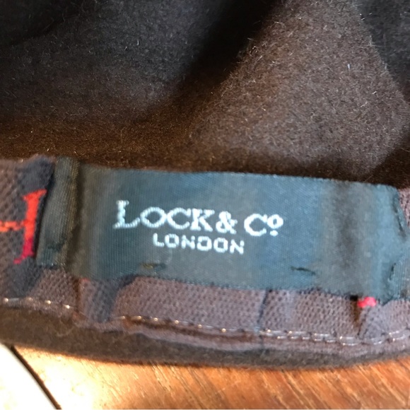 Unisex Lock & Co Blocked 100% wool felt flat cap. - Picture 4 of 6
